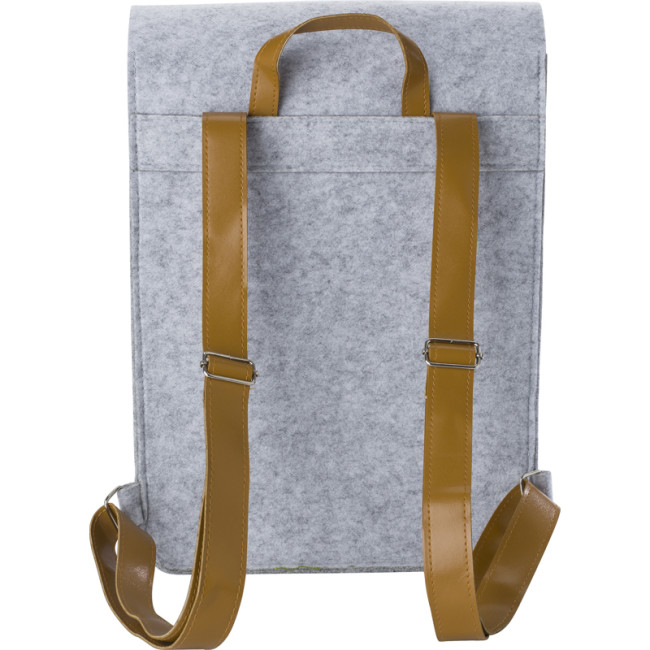 Promotional Rpet Felt Backpack - Image 2