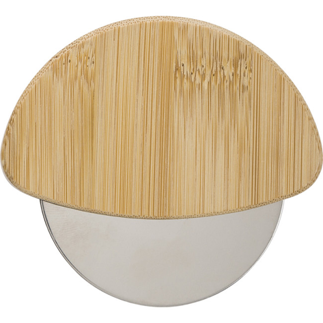 Promotional Bamboo Pizza Cutter - Image 2