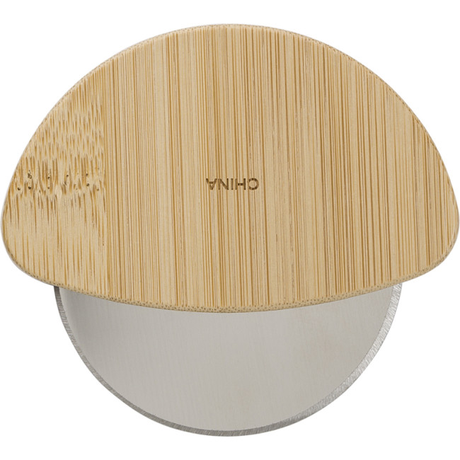 Promotional Bamboo Pizza Cutter - Image 3