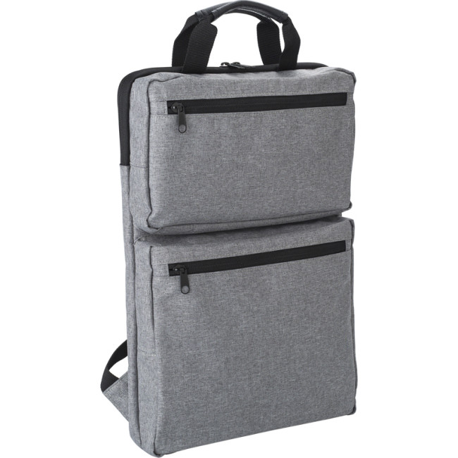 Promotional Polycanvas Backpack - Image 4