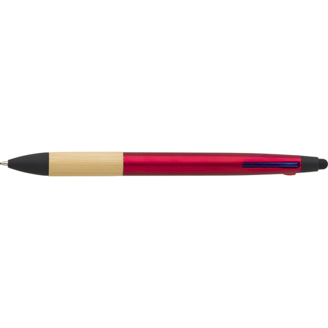 Promotional Bamboo Ballpen (3 Colour And Stylus) - Image 3