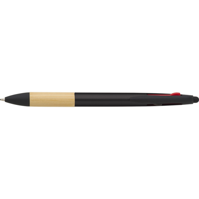 Promotional Bamboo Ballpen (3 Colour And Stylus) - Image 4