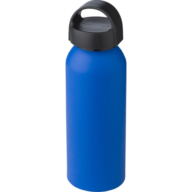 Promotional Recycled Aluminium Single Walled Bottle 500ml - Image 1