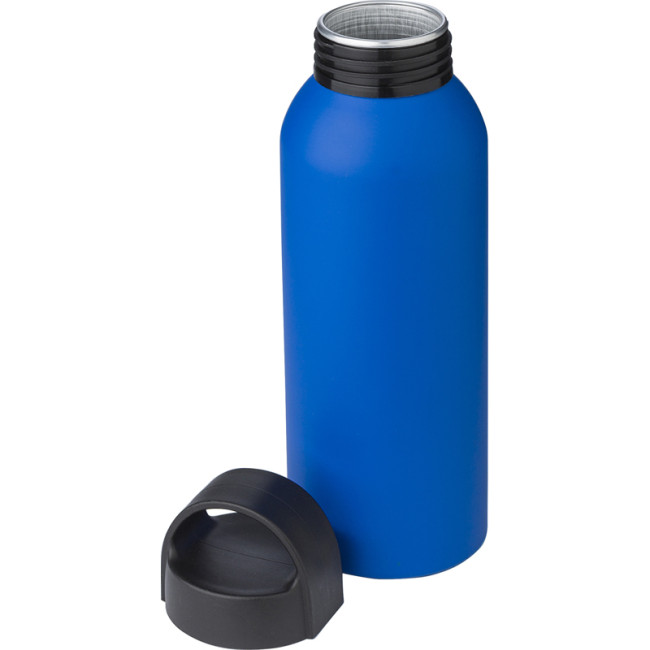 Promotional Recycled Aluminium Single Walled Bottle 500ml - Image 2