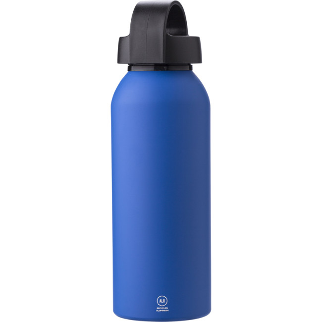 Promotional Recycled Aluminium Single Walled Bottle 500ml - Image 3