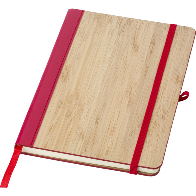 Promotional Bamboo Notebook - Image 1