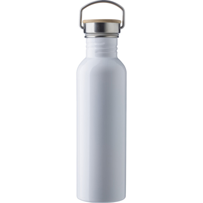 Promotional Stainless Steel Single Walled Drinking Bottle 700ml - Image 2