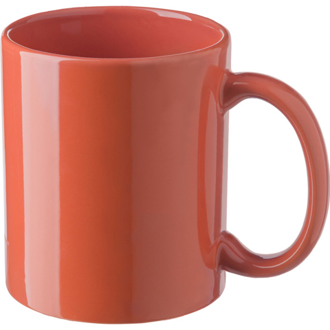 Promotional Ceramic Coloured Mug 300ml - Image 1