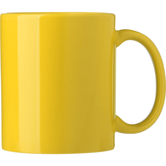 Promotional Ceramic Coloured Mug 300ml - Image 4