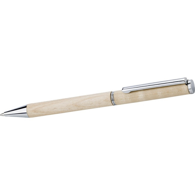 Promotional Maple Wooden Ballpen - Image 1