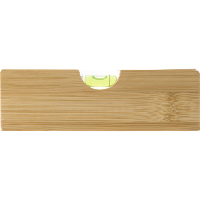 Promotional Bamboo Bottle Opener With Spirit Level - Image 3