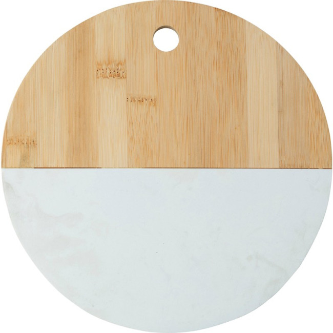 Promotional Bamboo & Stone Serving Board - Image 2