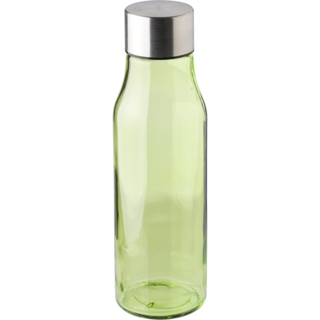 Promotional Glass And Stainless Steel Bottle 500ml - Image 1