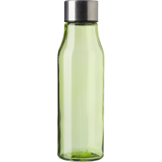 Promotional Glass And Stainless Steel Bottle 500ml - Image 3