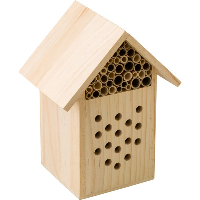 Promotional Wooden Bee House - Image 1