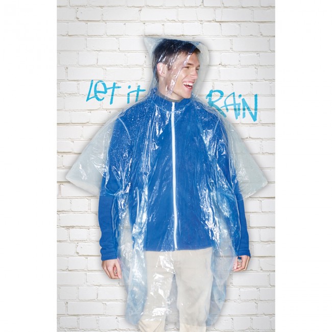 Promotional Foldable Raincoat In Polybag - Image 6