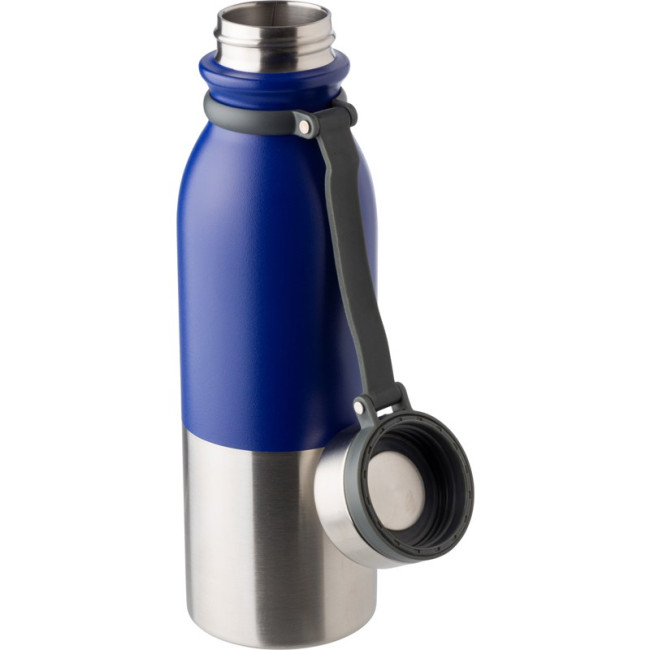 Promotional Stainless Steel Double Walled Bottle 600ml - Image 5