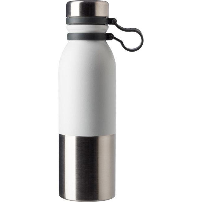 Promotional Stainless Steel Double Walled Bottle 600ml - Image 2