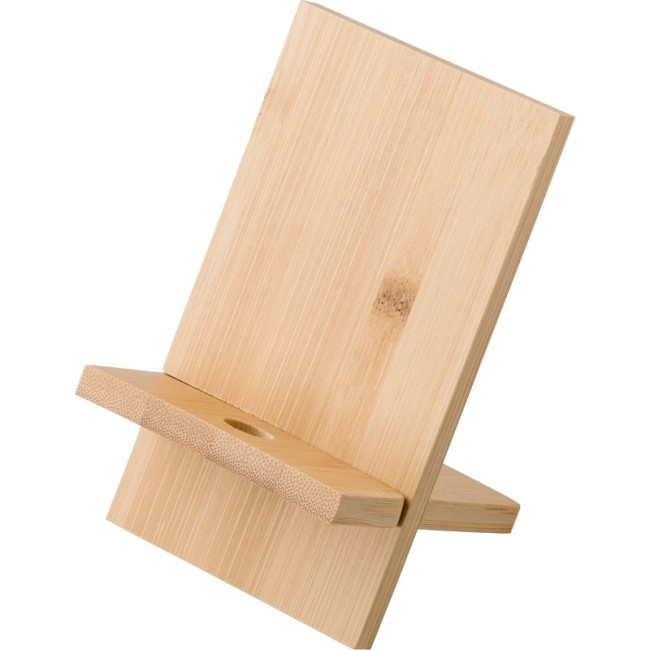 Promotional Farrah Bamboo Phone Stand - Image 1