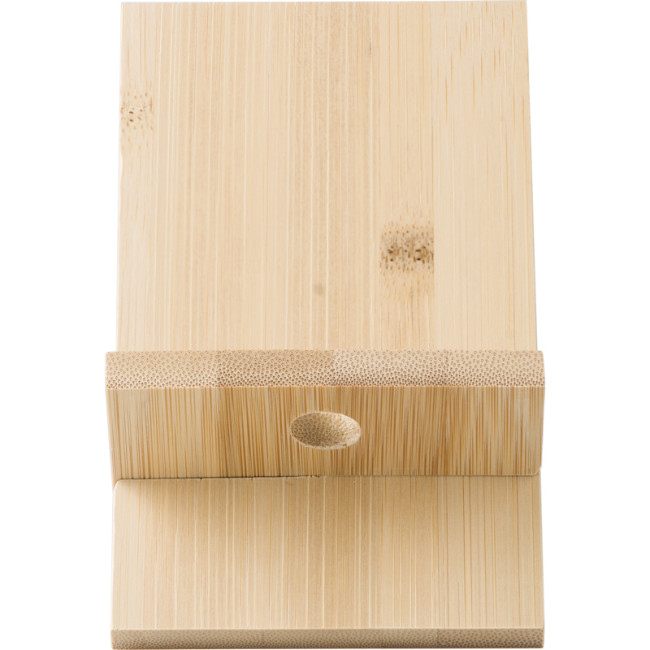 Promotional Farrah Bamboo Phone Stand - Image 5