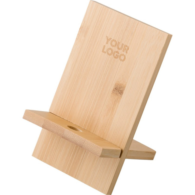 Promotional Farrah Bamboo Phone Stand - Image 6