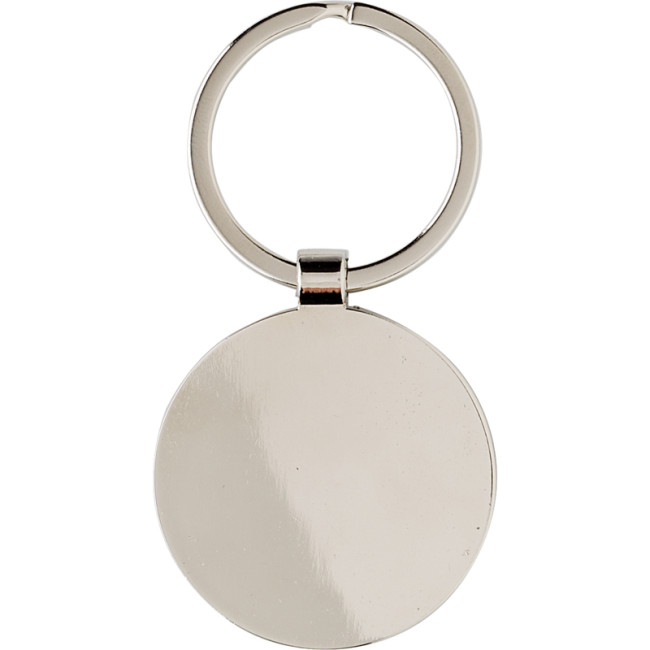 Promotional Bamboo And Metal Key Chain - Image 4