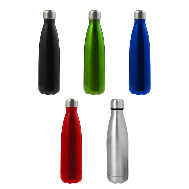 Promotional Tropeano Stainless Steel Double Walled Bottle 500ml - Image 1