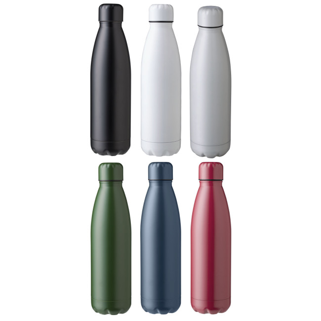 Promotional Kara Stainless Steel Double Walled Bottle 500ml - Image 1