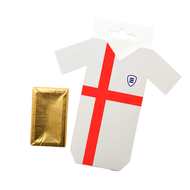 Promotional Football Shirt Chocolate Bar Box 10g - Image 1