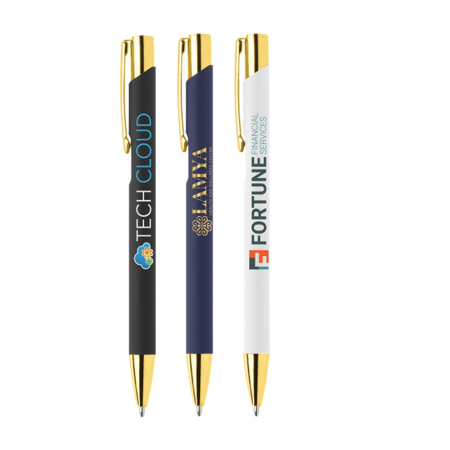 Promotional Crosby Gold Softy Pen