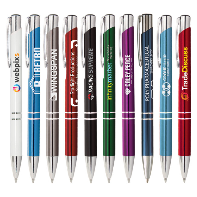 Promotional Crosby Shiny Metal Ballpen