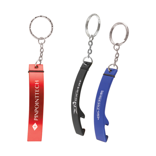 Promotional Cruise Bottle Opener Keyring