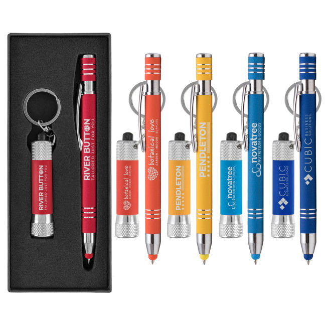 Promotional Morrison and McQueen Softy Pen Gift Set