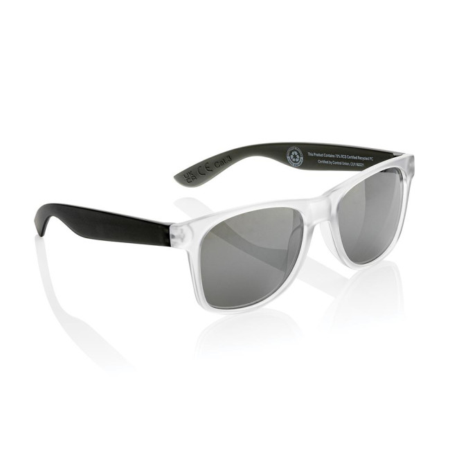 Promotional Gleam RCS Recycled PC Mirror Lens Sunglasses - Image 1