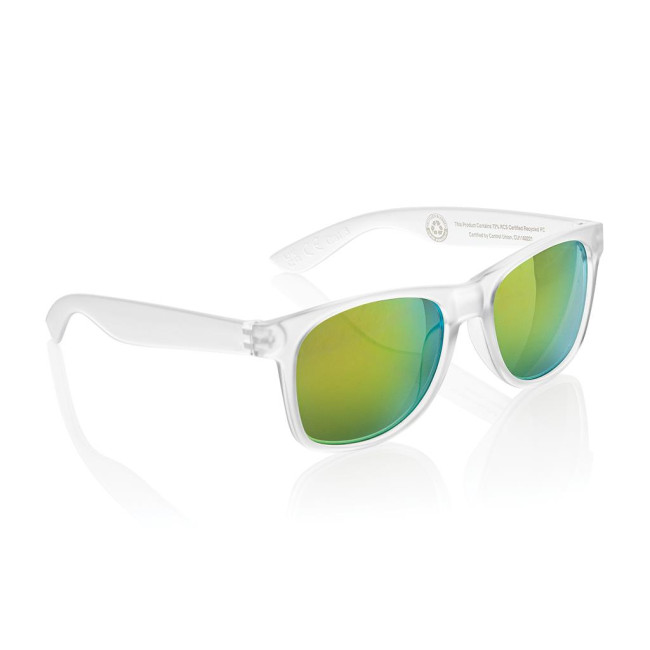 Promotional Gleam RCS Recycled PC Mirror Lens Sunglasses - Image 2