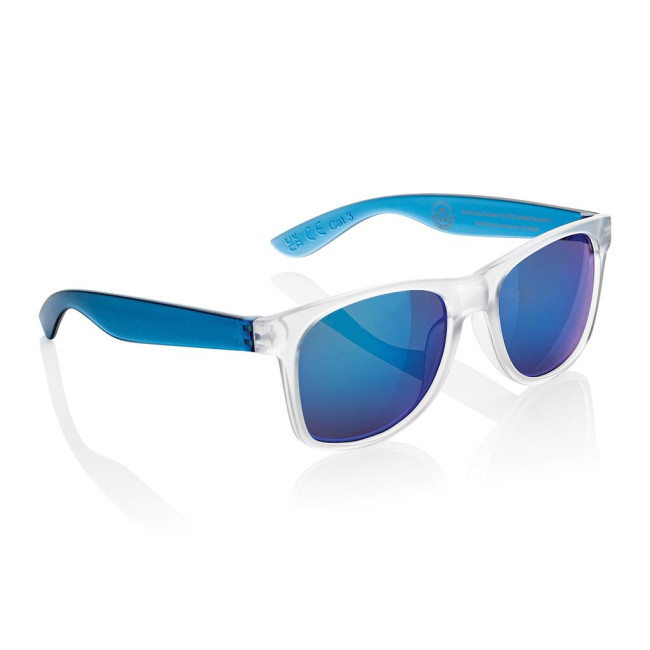 Promotional Gleam RCS Recycled PC Mirror Lens Sunglasses - Image 3