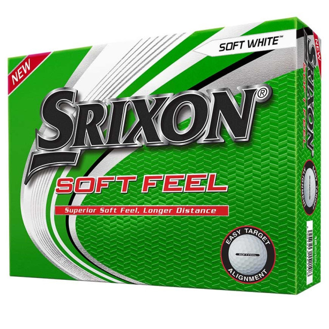 Promotional Srixon Soft Feel Printed Golf Balls 12-47 Dozen - Image 1