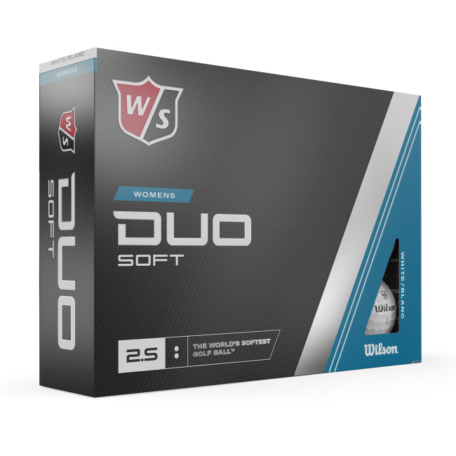 Promotional Wilson Staff Duo Soft Women's Printed Golf Balls Buy 12 Dozen Get 2 Dozen Free