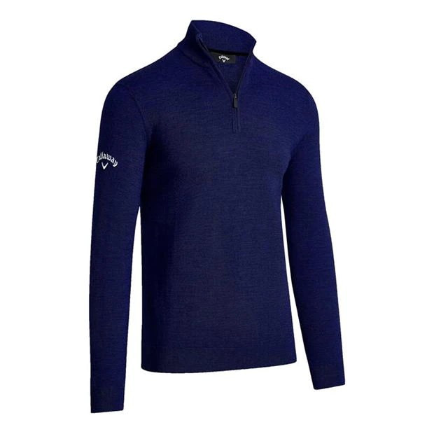 Promotional Callaway Golf Gent's Windstopper Quarter Zipped Embroidered Sweater