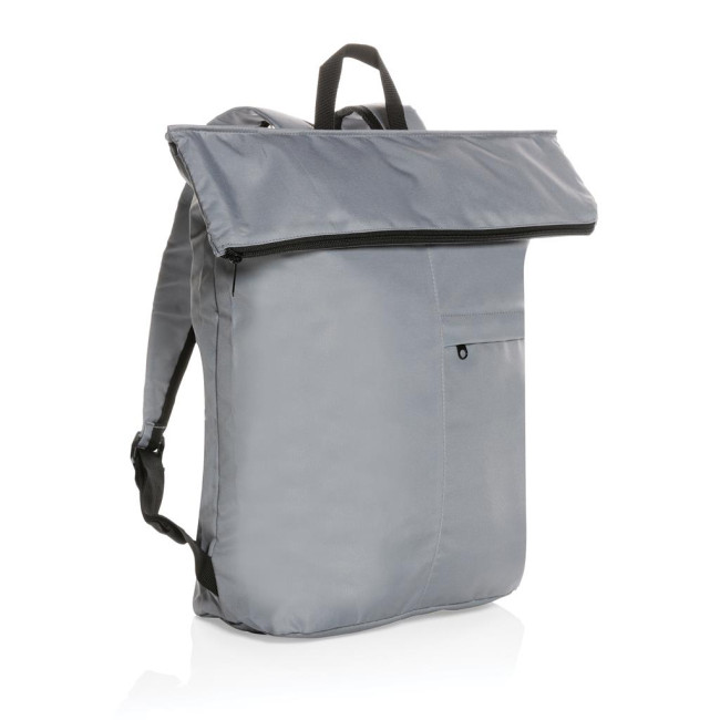 Promotional Dillon AWARE RPET Lightweight Foldable Backpack - Image 1