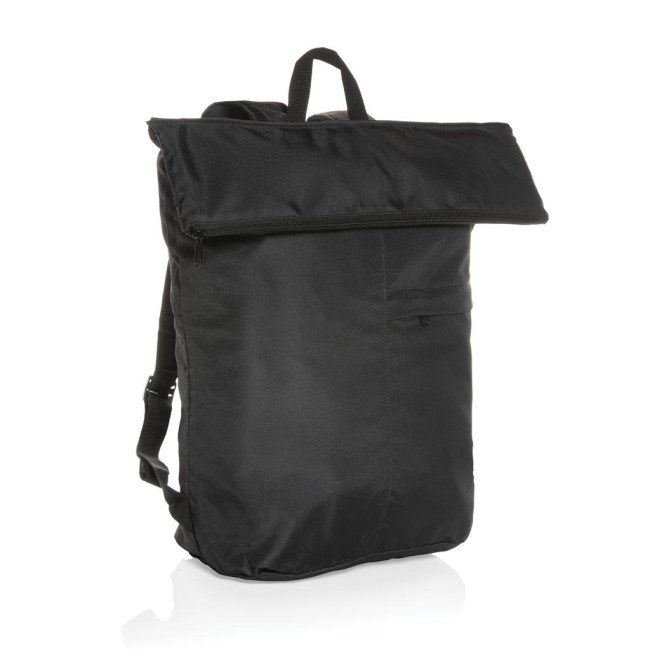 Promotional Dillon AWARE RPET Lightweight Foldable Backpack - Image 2