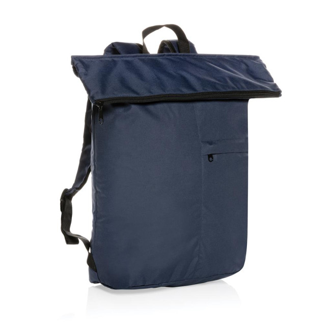 Promotional Dillon AWARE RPET Lightweight Foldable Backpack - Image 5