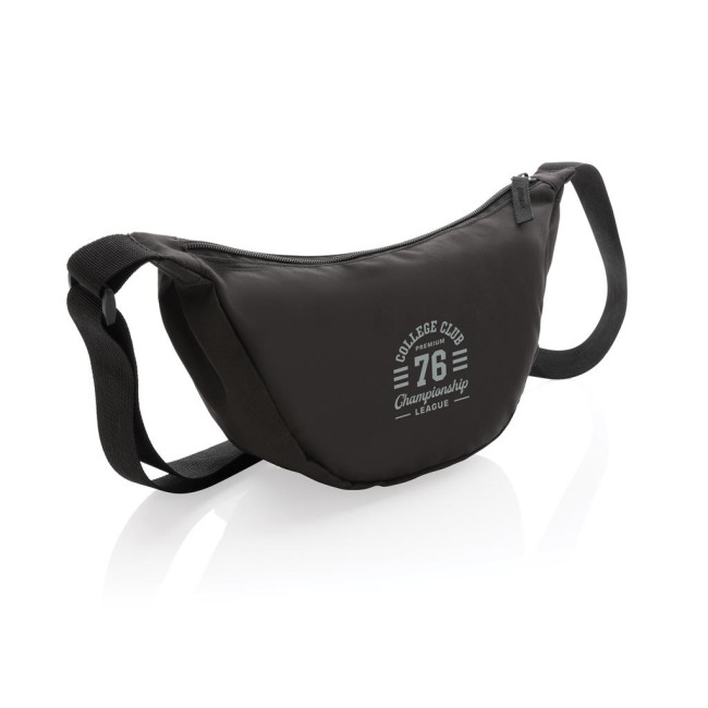 Promotional Crescent AWARE™ RPET Half Moon Sling Bag - Image 1