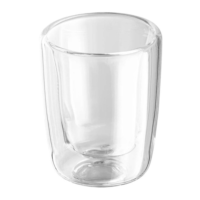 Promotional Thermo Glass Espresso Mug Clear 2 x  55ml - Image 1