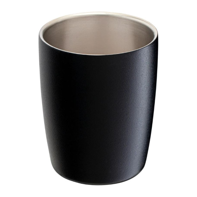 Promotional Thermo Espresso Mug Retumbler Duoshot Black 2 x 80ml - Image 1