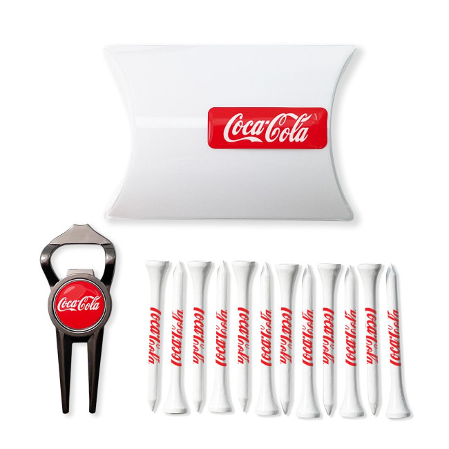 Promotional Geo Bottle Opener Golf Tool Pillow Pack