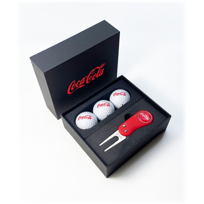 Promotional Flix Lite 3 Ball Golf Mini Presentation Box