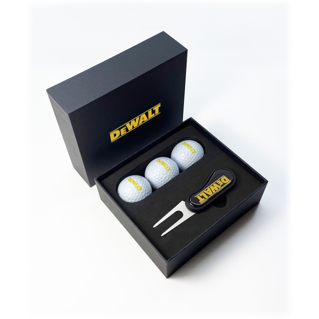 Promotional Flix Ds 3 Ball Golf Mini Presentation Box