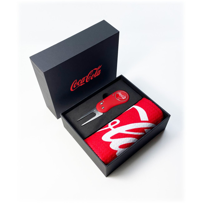 Promotional Towel And Flix Lite Golf Mini Presentation Box