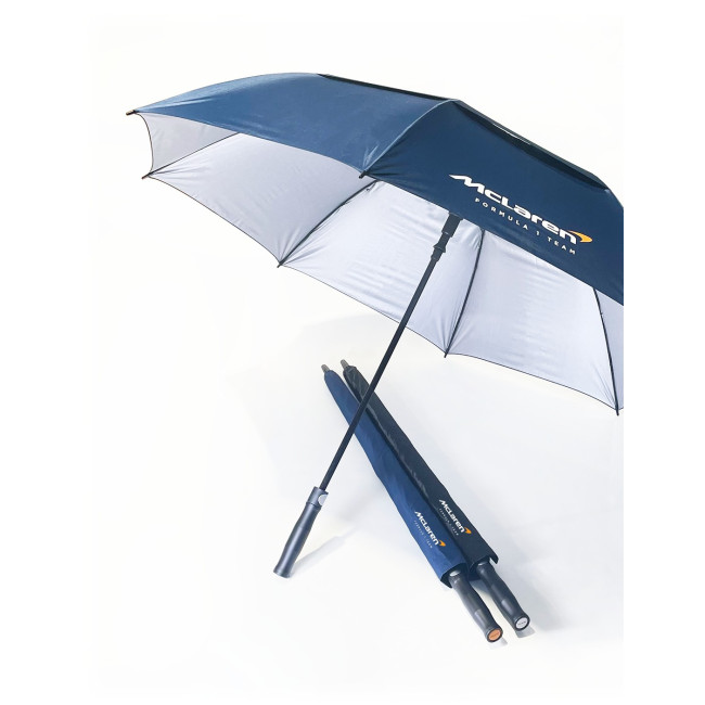 Promotional Alto Double Canopy Golf Umbrella With 1 Panel Printed